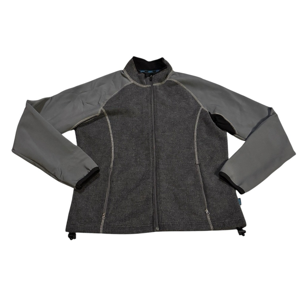 Kuhl‎ Full Zip Fleece Grey Womens Small Lightweight Breathable Gorpcore
